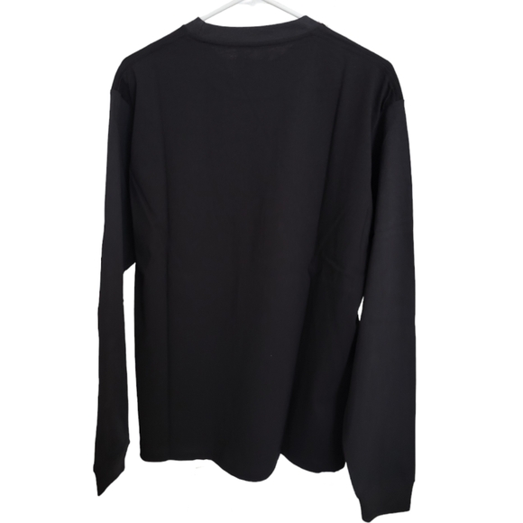 🆕️ Harley Davidson H-D Two Toned Ringer Long Sleeve Tee in Jet Black - Picture 12 of 13